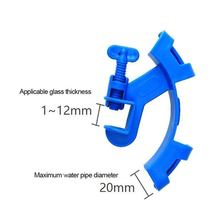 10PCS Aquarium Water Changer Tube Clip Fish Tank Pipe Fixing Clip Durable
