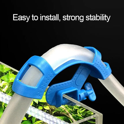 10PCS Aquarium Water Changer Tube Clip Fish Tank Pipe Fixing Clip Durable
