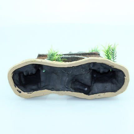 Fish Tank Landscape Archway Door Plate Decoration Fish Shrimp Shelter Aquarium
