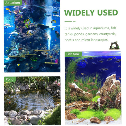 Fish Tank Landscape Archway Door Plate Decoration Fish Shrimp Shelter Aquarium