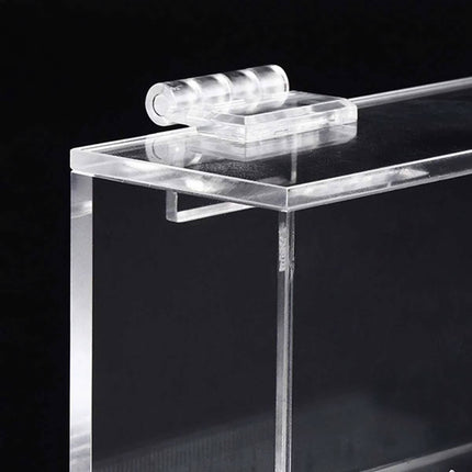 Clear Acrylic Fish Viewing Box with 15cm Ruler Medium