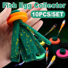 Fish Egg Collector Device Set 10PCS Floating Hanging Breeding Box Aquarium Tank