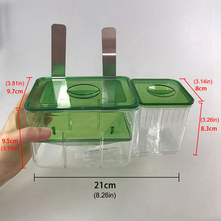 Fish Fry Box Juvenile Fish Hatching Breeding Box Aquarium Isolation Tank Use