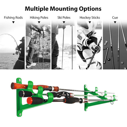 Fishing Rod Holder 3 Rod Capacity Durable for Offshore Kayak Surf
