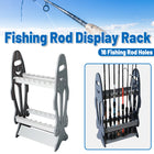 Fishing Rod Display Rack Stand Holder Net Rod Support Storage Organizer for Gear