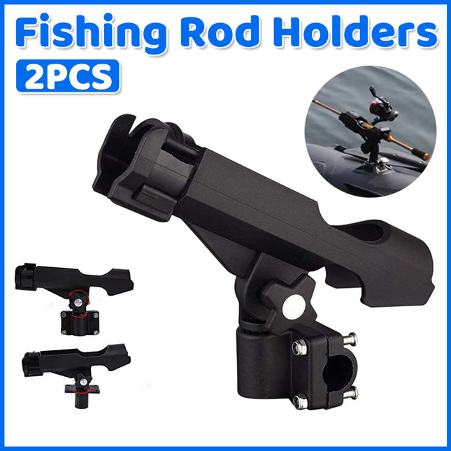 Kayak Fishing Seat Bracket Set Rotatable Mount Boat Holder Accessory 2 Pieces