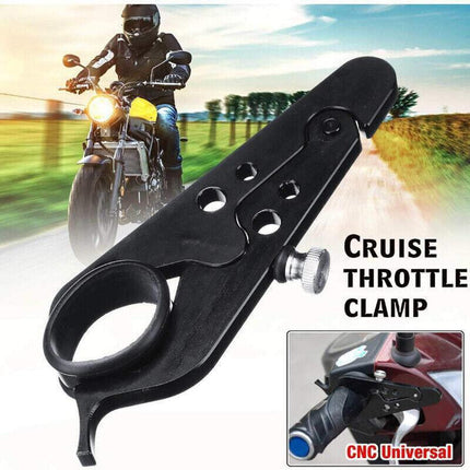 Motorcycle Cruise Control Cnc Throttle Lock Assist Retainer Grip Aluminum Au Aimall