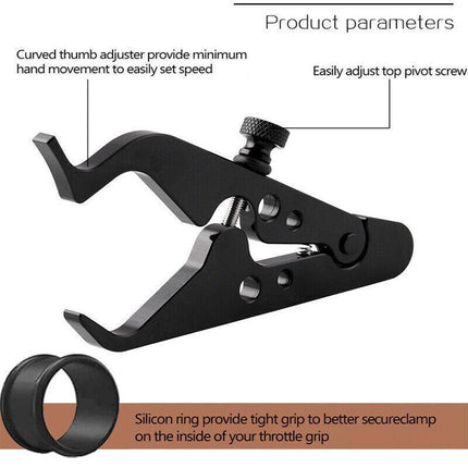Motorcycle Cruise Control Cnc Throttle Lock Assist Retainer Grip Aluminum Au Aimall