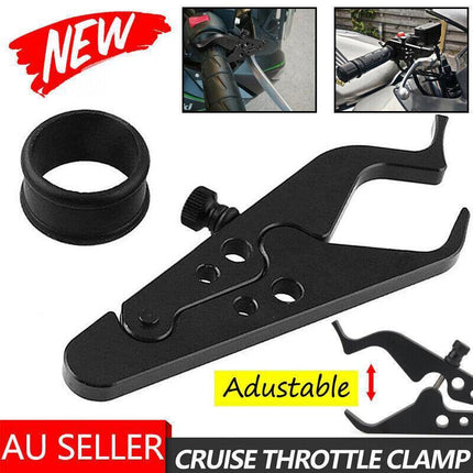 Motorcycle Cruise Control Cnc Throttle Lock Assist Retainer Grip Aluminum Au Aimall