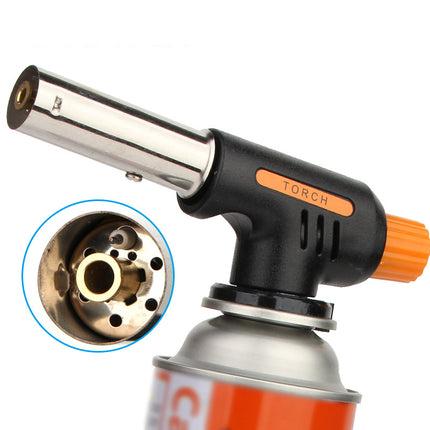 Butane Gas Blow Torch Adjustable Flame Tool for Welding Soldering and BBQ