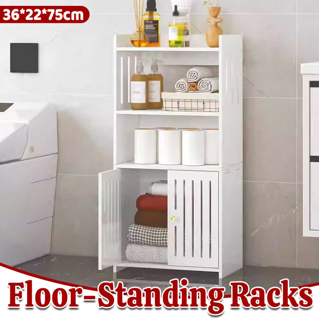 Bathroom Large Capacity Storage Cabinet Multi-layer Multi-functional Cabinet