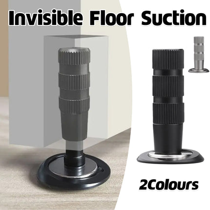 Concealed Magnetic Door Stopper Bedroom Bathroom Floor Holder Door Obstruction