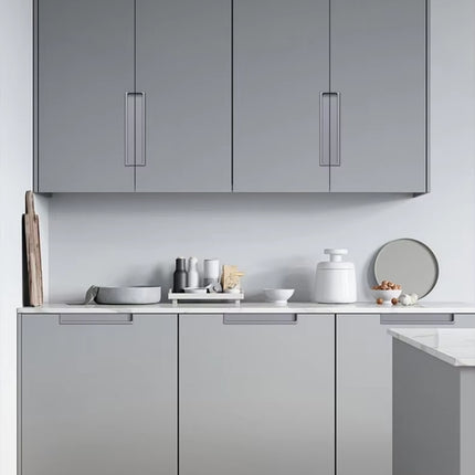 Hidden Recessed Cabinet Handle 120mm 200mm Slotted Drawer Door Pull Furniture
