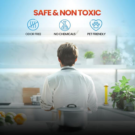 Sticky Fly Trap Stick Insect Catcher Strip Paper Roll for Indoor Outdoor Use