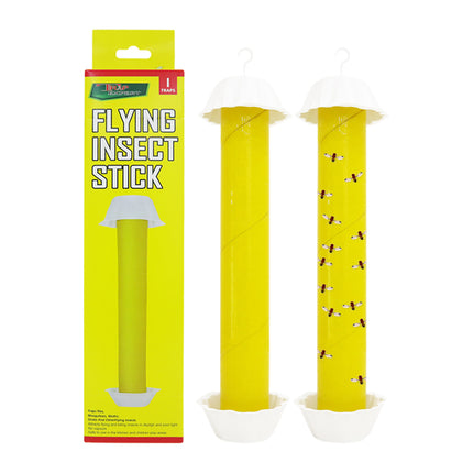 Sticky Fly Trap Stick Insect Catcher Strip Paper Roll for Indoor Outdoor Use