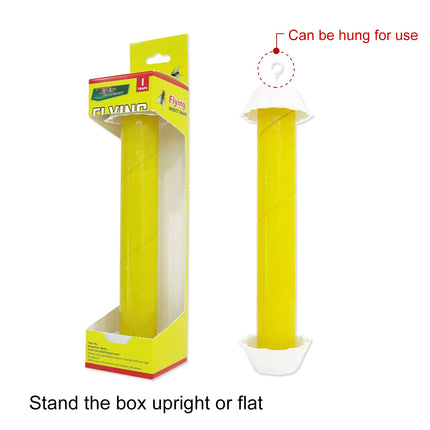 Sticky Fly Trap Stick Insect Catcher Strip Paper Roll for Indoor Outdoor Use