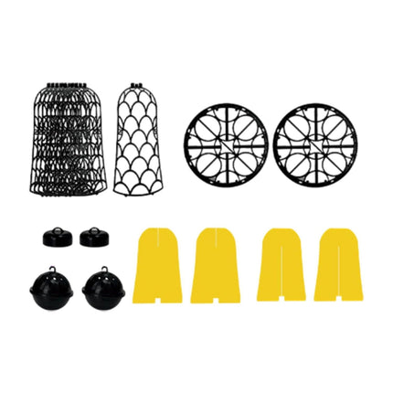 Reusable Outdoor Bell-Shaped Fruit Fly Trap Pest Control Tool Easy-Clean Use