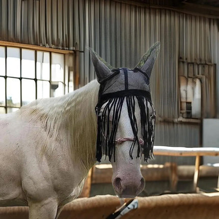 Fly-Proof Tassel Horse Earmuffs Breathable Comfortable For Horse Protection