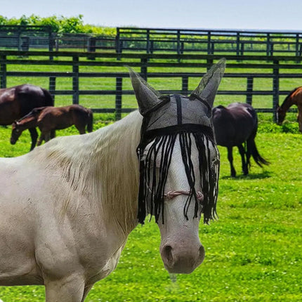 Fly-Proof Tassel Horse Earmuffs Breathable Comfortable For Horse Protection