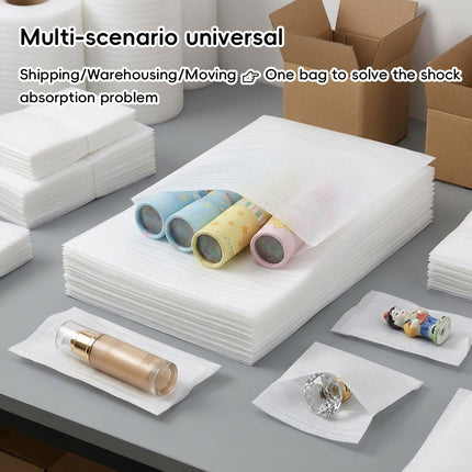 EPE Foam Packaging Bags 100 Pack 40x50cm Protective Sleeves