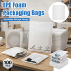 EPE Foam Packaging Bags 100 Pack 40x50cm Protective Sleeves