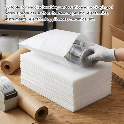 EPE Foam Packaging Bags 100 Pack 40x50cm Protective Sleeves
