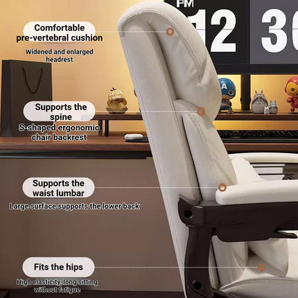 Adjustable Comfortable Computer Chair Ergonomic Chair High Back with Armrests
