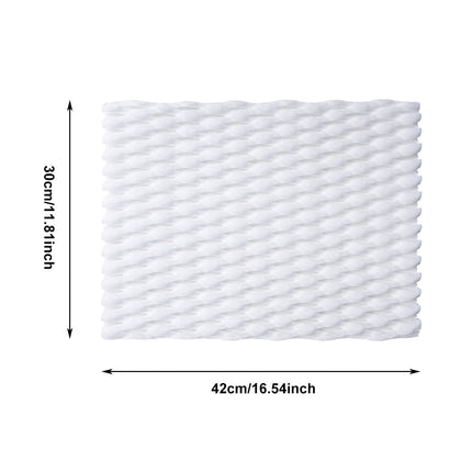 Fruit Protective Foam Mesh Pads 30 by 42 cm 50 Pack