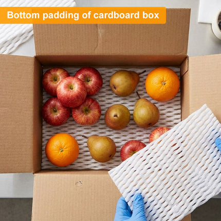 Fruit Protective Foam Mesh Pads 30 by 42 cm 50 Pack