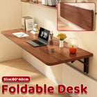 Wall Mounted Foldable Desk 80x40cm Space Saving Home Study For Laptop Writing