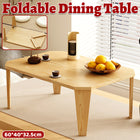 Foldable Bed Table Laptop Desk Dining Tray Space Saving Sturdy Stable Portable