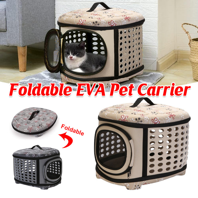 EVA Pet Bag Foldable Portable for Going Out Pet Carrier Travel Bag Small Dog Cat