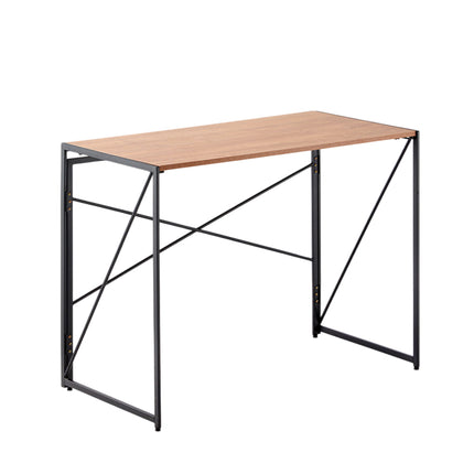 Foldable Computer Desk Portable Stable Space Saving with Non-Slip Foot Pad