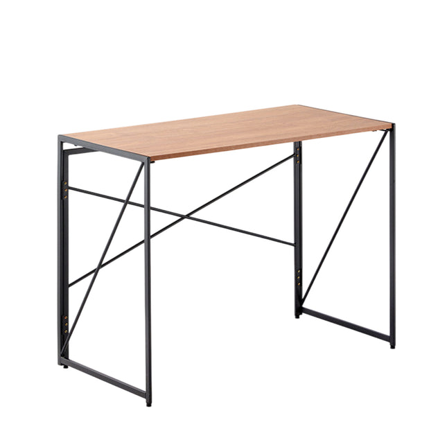 Foldable Computer Desk Portable Stable Space Saving with Non-Slip Foot Pad