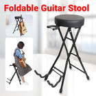 Folding Guitar Stool With Stand Suitable for Acoustic Electric Guitar Performance