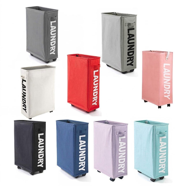 Large Foldable Laundry Washing Clothes Storage Bag Hamper Basket Bin Organiser