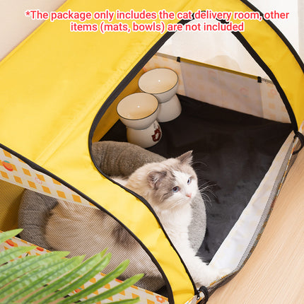Foldable Pet Tent Large Cat Nest Indoor Cage Enclosure Kitten Delivery Space