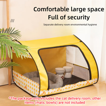 Foldable Pet Tent Large Cat Nest Indoor Cage Enclosure Kitten Delivery Space