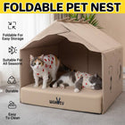 Foldable Universal Large Space Cat Bed Indoor Outdoor Pet Rest Sleeping Nest