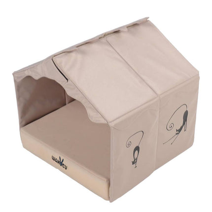 Foldable Universal Large Space Cat Bed Indoor Outdoor Pet Rest Sleeping Nest