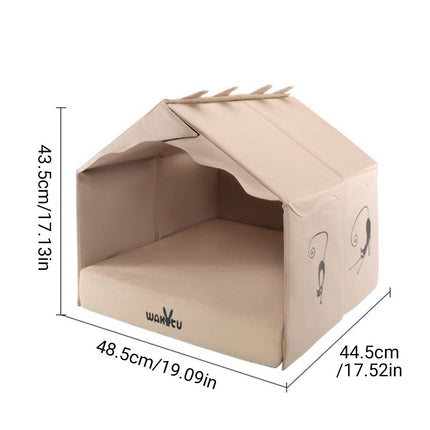 Foldable Universal Large Space Cat Bed Indoor Outdoor Pet Rest Sleeping Nest