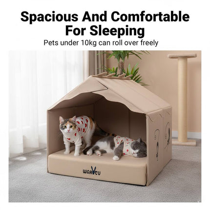 Foldable Universal Large Space Cat Bed Indoor Outdoor Pet Rest Sleeping Nest