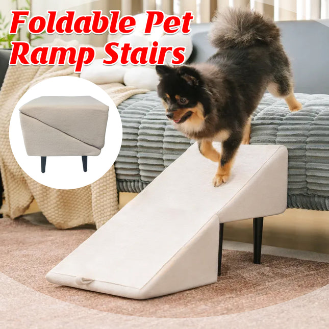 Foldable Pet Ramp Stairs Non Slip for Cats Dogs Home Furniture Safe Comfortable