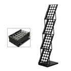 A4 Foldable Magazine File Rack Hollow-out Design Durable for Home Office School