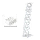A4 Foldable Magazine File Rack Hollow-out Design Durable for Home Office School