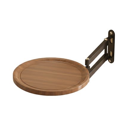 Wall-Mounted Foldable Rotating Table Durable Space Saving for Kitchen Bathroom