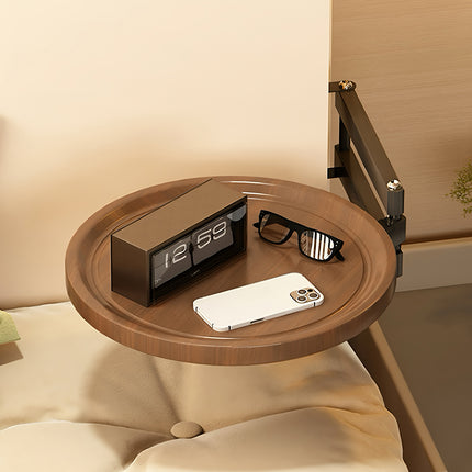 Wall-Mounted Foldable Rotating Table Durable Space Saving for Kitchen Bathroom