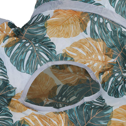 4-Channel Foldable Cat Tunnel Printed Pet Cat Runway For Kitten Chase Play Toy