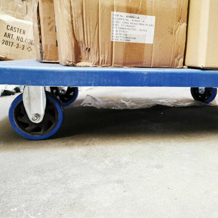 Traderight Foldable Platform Trolley Hand Truck Folding Cart Industrial 150Kg Au - Aimall