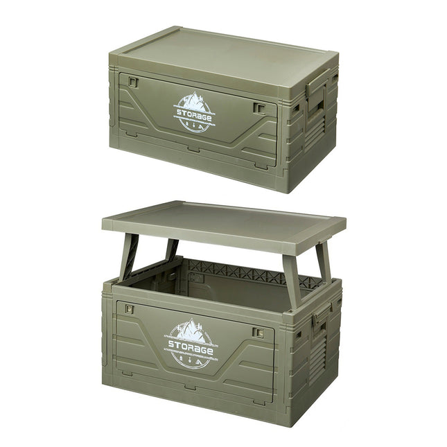 Outdoor Camping Folding Storage Box Portable Durable Organizer for Picnic Hiking